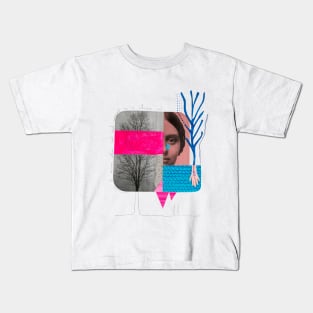 Crying Woman Kids T-Shirt